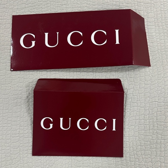 Gucci Other - Gucci Deep Red Envelopes